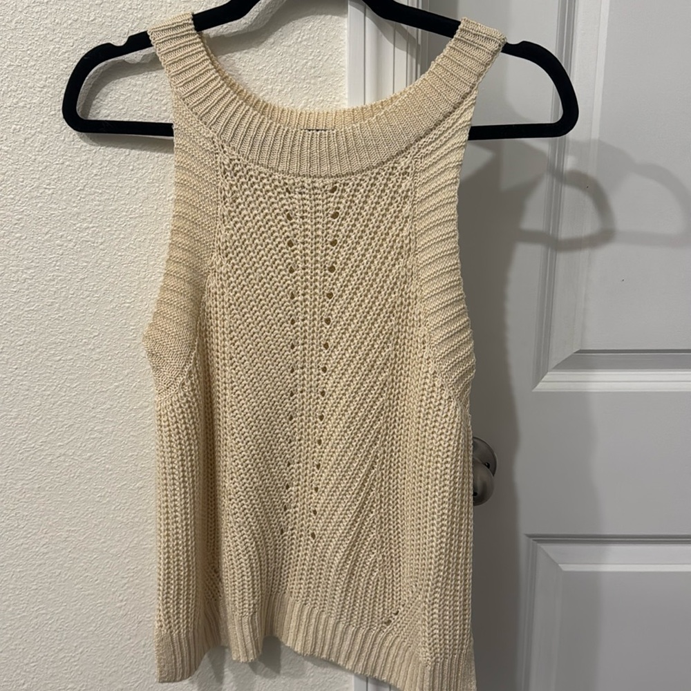 Knotted tank top